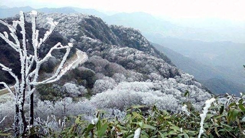 Ngày và đêm 5/11, không khí lạnh tiếp tục ảnh hưởng đến các nơi khác ở phía Đông Bắc Bộ - Ảnh: Trung tâm DBKTTV quốc giá