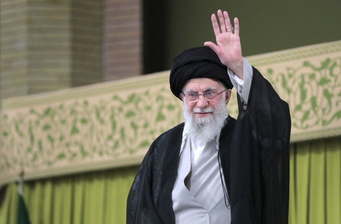 Lãnh tụ tối cao Iran Ali Khameinei. Ảnh: AP