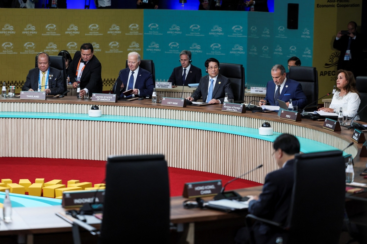 Các nhà lãnh đạo diễn đàn Kinh tế châu Á- Thái Bình Dương (APEC) đã gặp nhau tại thủ đô Lima (Peru)