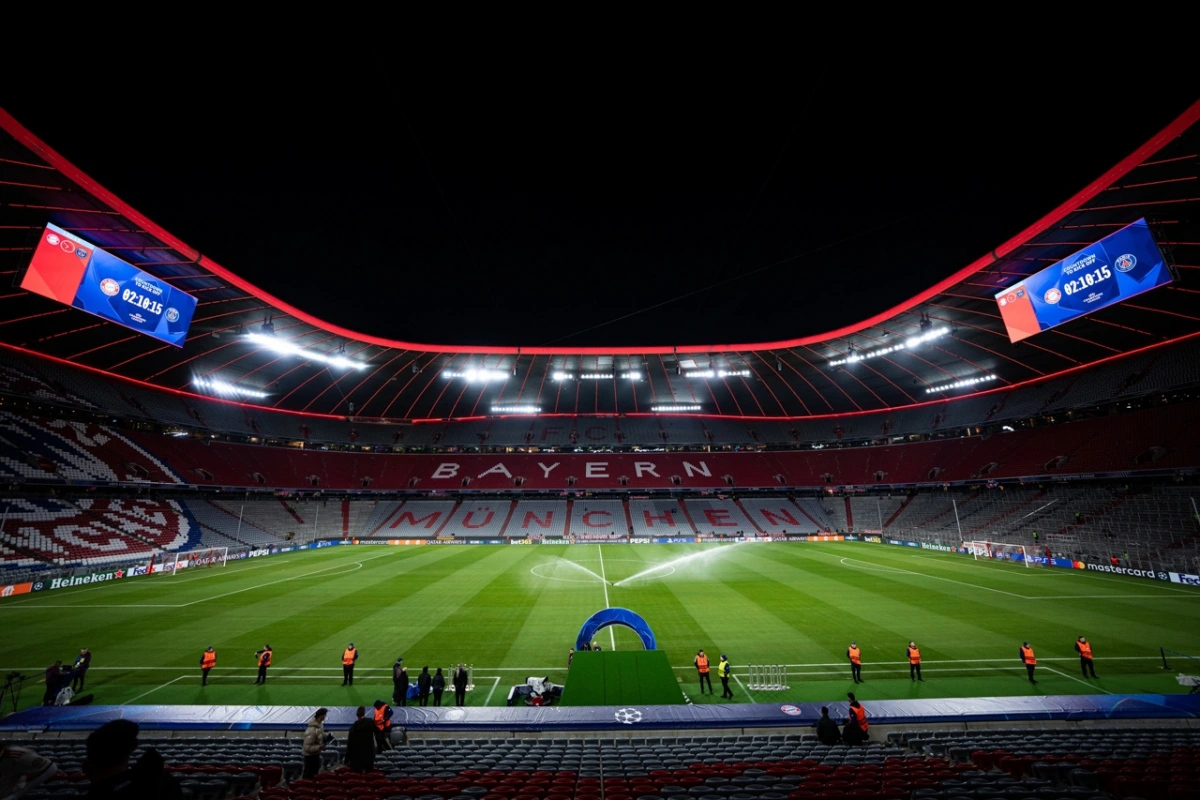Alianz Arena trước giờ bóng lăn (Ảnh: Bayern Munich)