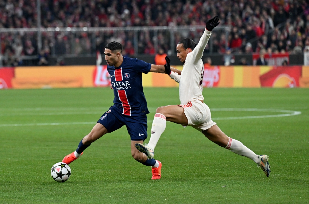 Hai đội vẫn đang chơi giằng co khi Bayern Munich có phần nhỉnh hơn (Ảnh: Reuters)
