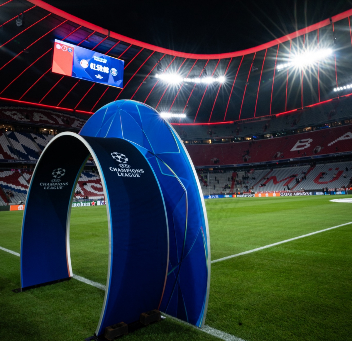 Alianz Arena trước giờ bóng lăn (Ảnh: Bayern Munich)