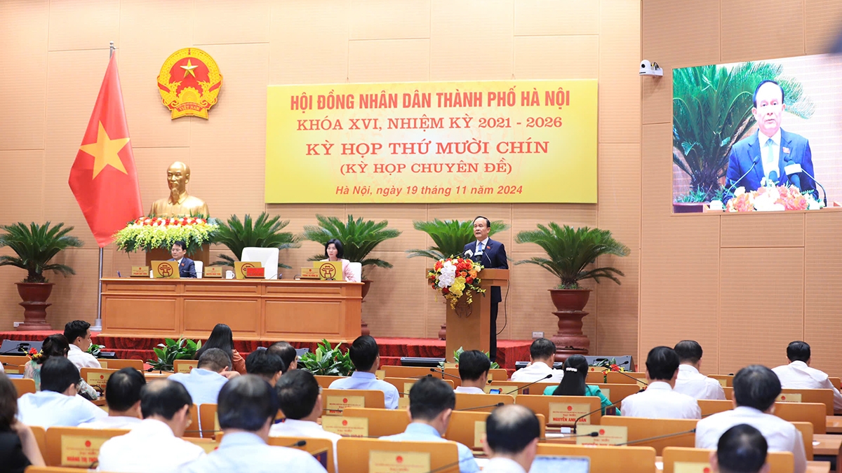 HĐND thành phố Hà Nội thông qua 15 Nghị quyết để kịp thời triển khai thi hành Luật Thủ đô