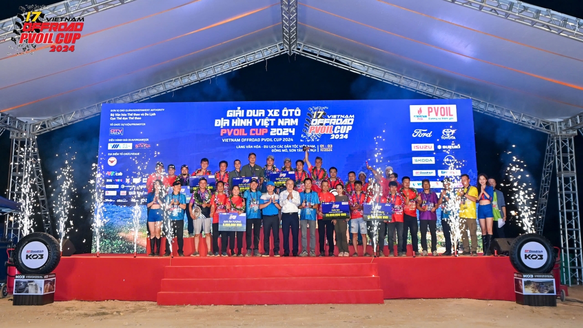 Bế mạc giải đua PVOIL VOC 2024