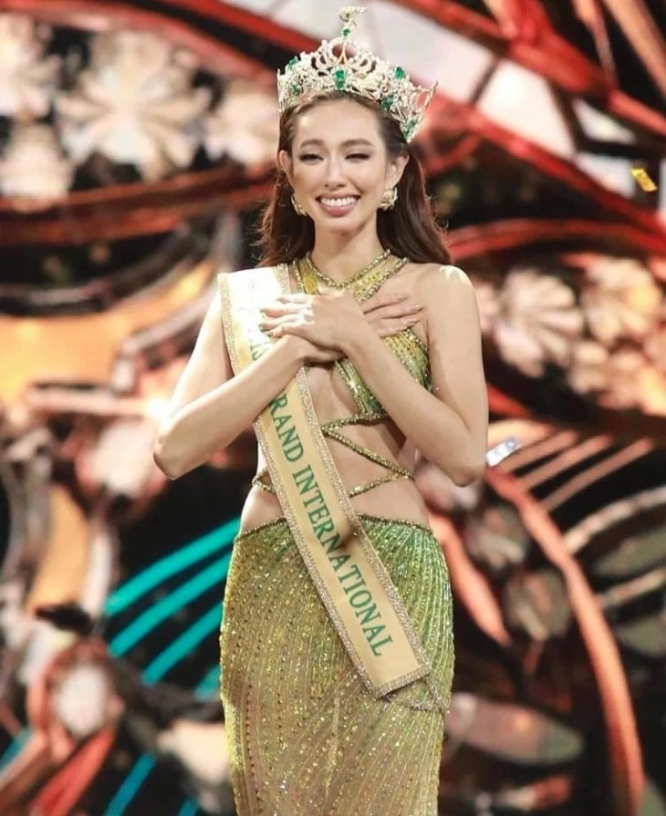 Nguyen Thuc Thuy Tien overcame 63 other contestants to become the winner of Miss Grand International 2021 pageant held in Thailand.