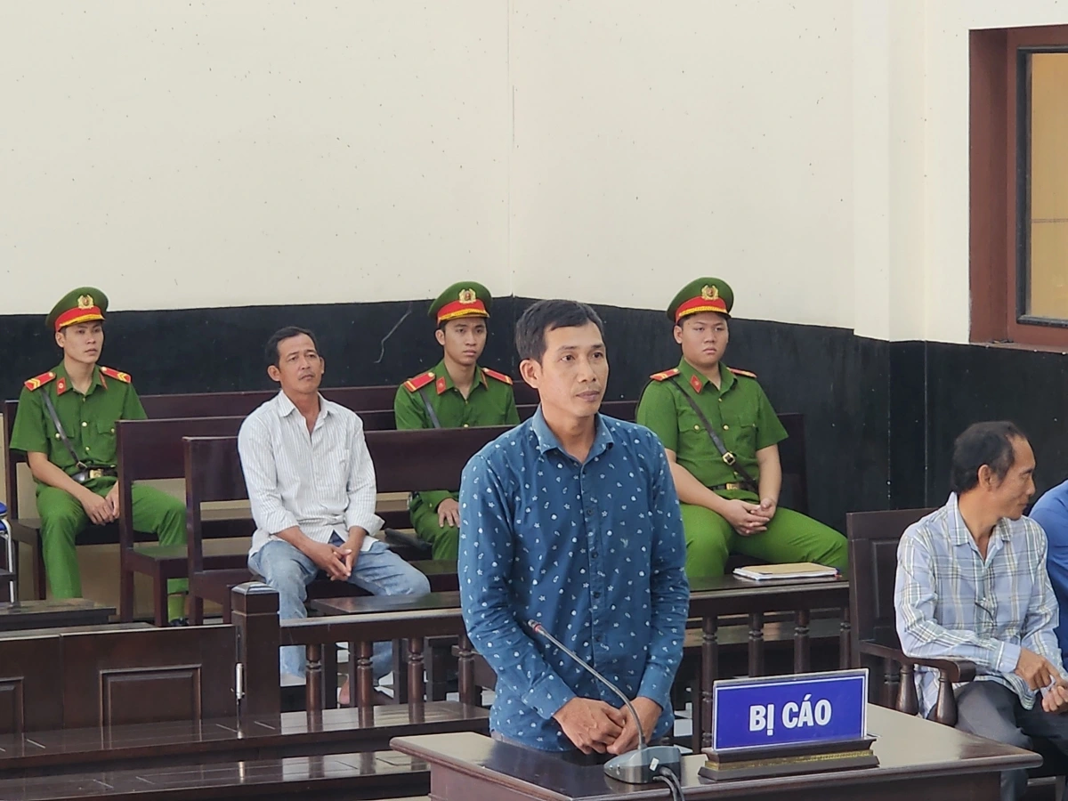 Bị cáo Trần Minh Lỉnh tại phiên tòa sơ thẩm