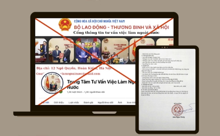 Các page giả mạo Bộ Lao động Thương binh &amp; Xã hội, giả mạo chữ ký của Bộ trưởng Đào Ngọc Dung.