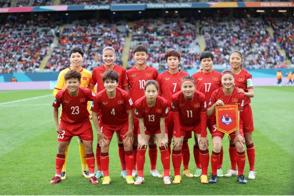 ĐT nữ Việt Nam tham dự VCK World Cup nữ 2023
