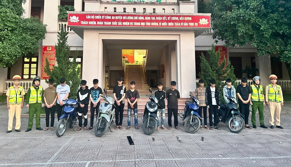 Các đối tượng có hành vi gây rối trật tự công cộng, gây mất an ninh trật tự trên địa bàn.