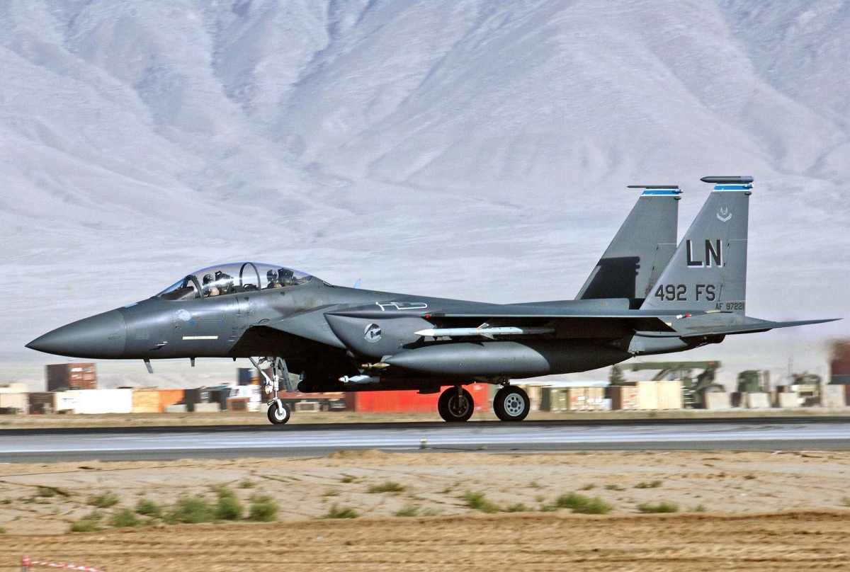 Chiến đấu cơ F-15E hiện đại của Mỹ