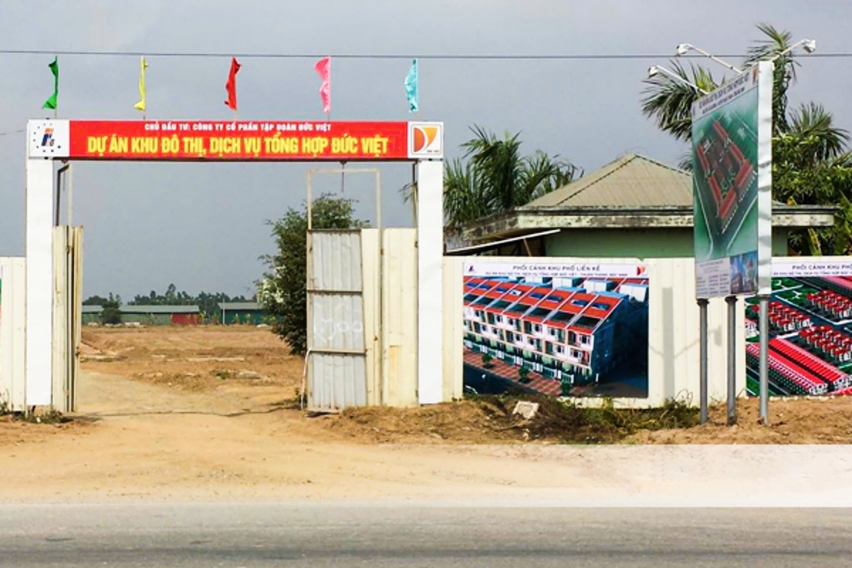 Dự án Khu đô thị, dịch vụ tổng hợp Đức Việt tại phường Gia Đông, thị xã Thuận Thành, tỉnh Bắc Ninh