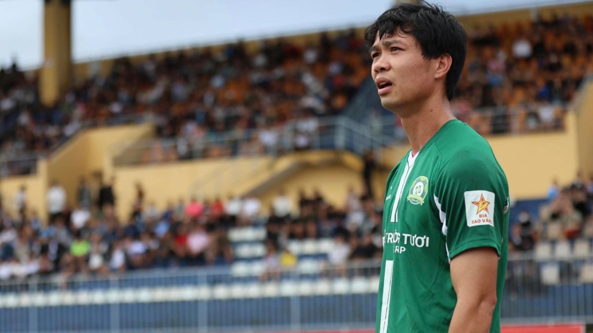 Công Phượng đứng thứ hai trong danh sách vua phá lưới (Ảnh: Bình Phước FC)
