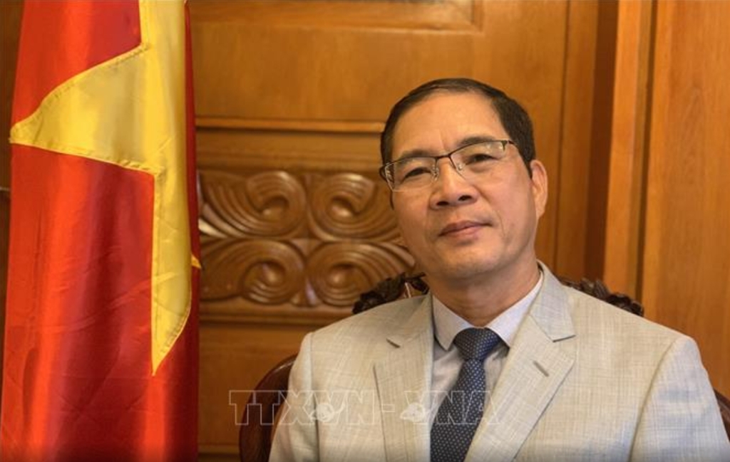 Đại sứ Việt Nam tại Bulgaria Đỗ Hoàng Long. (Ảnh: TTXVN)