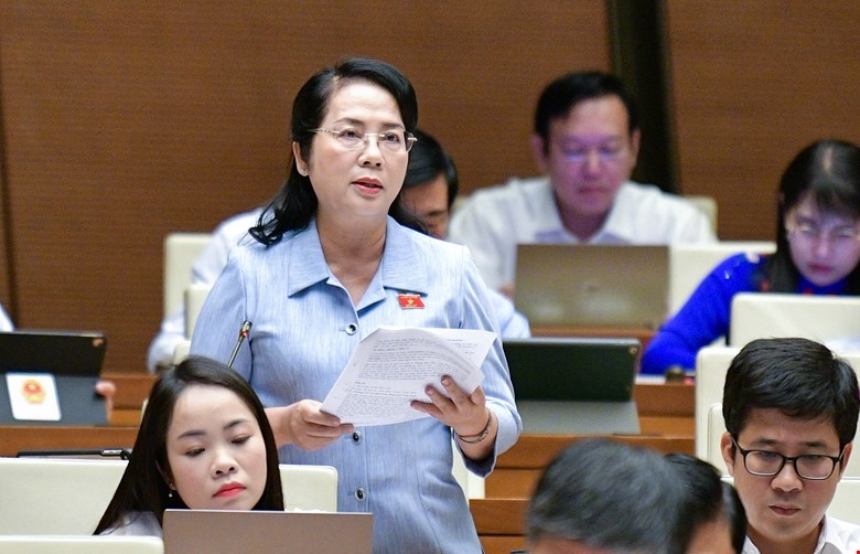 Đại biểu Trần Kim Yến (Đoàn TP.HCM)