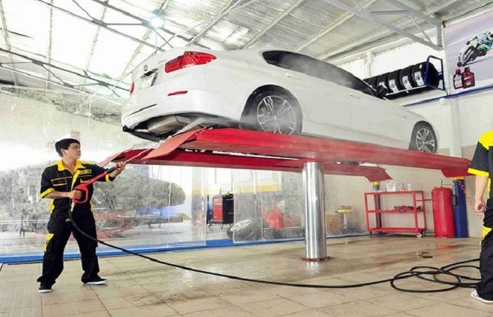 Xịt gầm xe ô tô giúp hạn chế rỉ sét các chi tiết