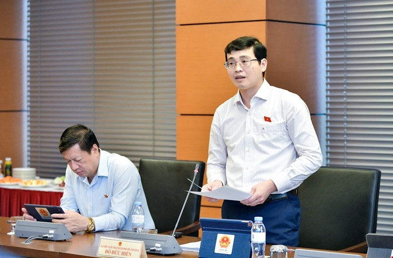 Đại biểu Đỗ Đức Hiển, đoàn TP.HCM (Ảnh: Quốc hội)
