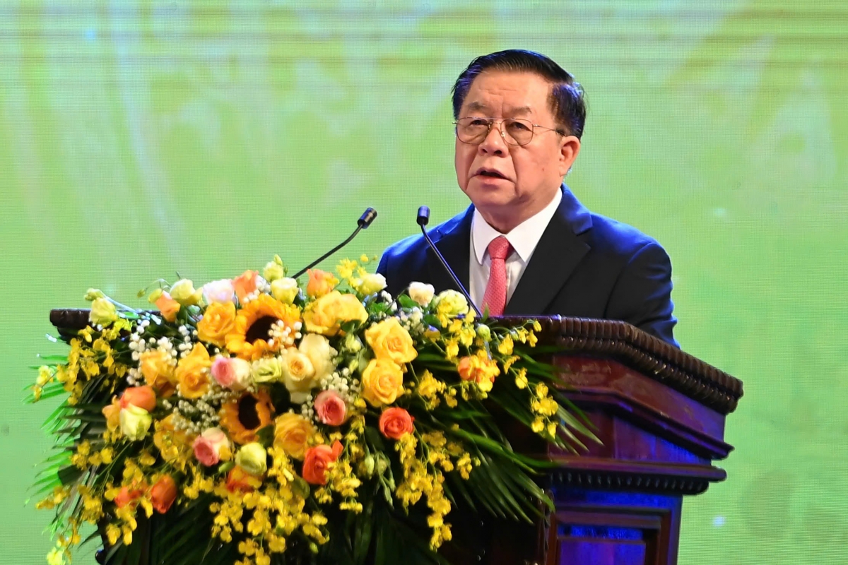 Ông Nguyễn Trọng Nghĩa phát biểu khai mạc