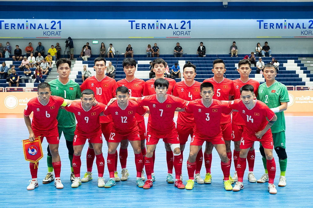  ĐT Futsal Việt Nam vào chung kết Futsal Đông Nam Á lần đầu tiên sau 12 năm. (Ảnh: AFF). 