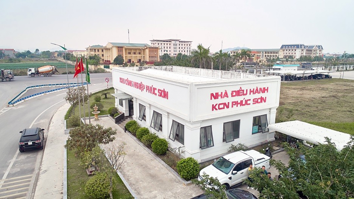 Dự án KCN Phúc Sơn. Ảnh: Phúc Lộc group