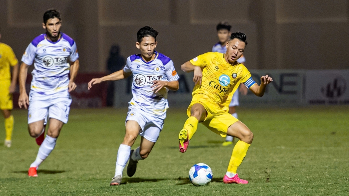 Hà Nội FC và Thanh Hóa hòa nhau với tỉ số 1-1 ở vòng 6 V-League 2024/2025 (Ảnh: VPF).