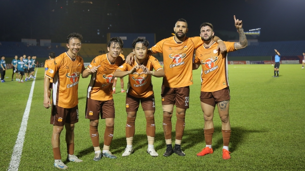 HAGL có thành tích đối đầu không tốt trước CAHN (Ảnh: VPF).
