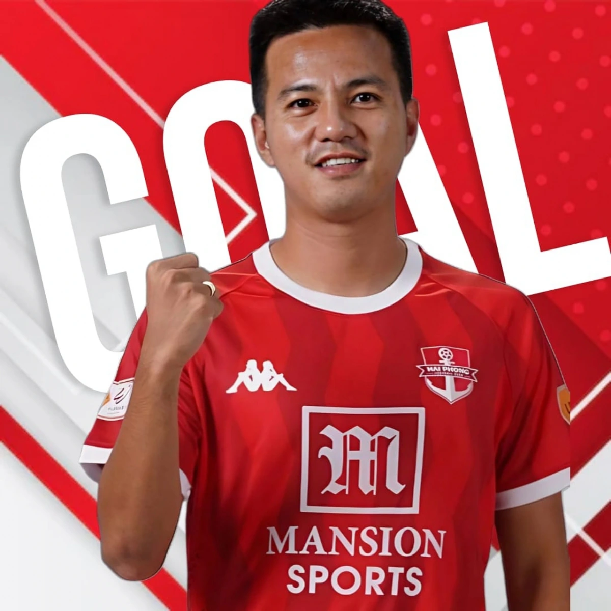 Hữu Sơn ghi bàn nhân đôi cách biệt (Ảnh: Hải Phòng FC)