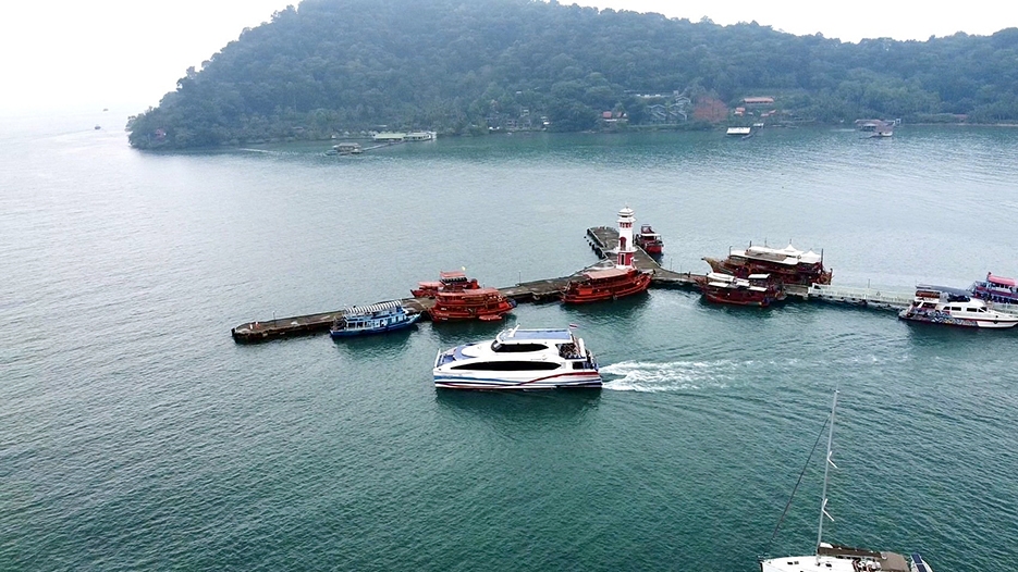 Hình ảnh hòn đảo Koh Kut ở Vịnh Thái Lan - Ảnh: Khaosod