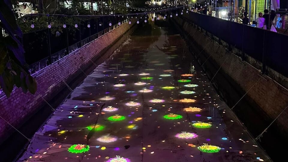 Hình ảnh Loy Krathong kỹ thuật số_Nguồn Facebook Thống đốc thủ đô Bangkok Chadchart Sittipunt