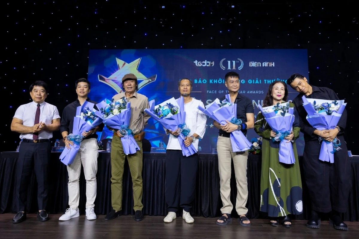 Các thành viên Hội đồng Nghệ thuật Ngôi sao Xanh 2024 (ảnh BTC)