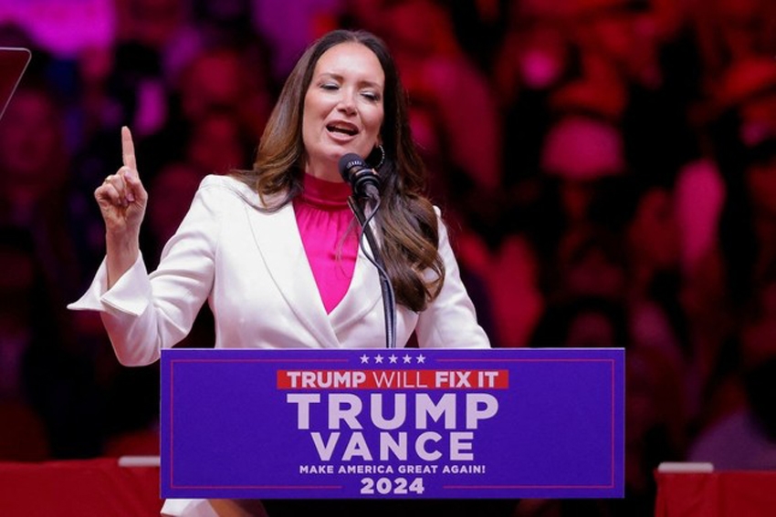 Bà Brooke Rollins, Giám đốc Viện America First Policy Institute. Ảnh: Reuters