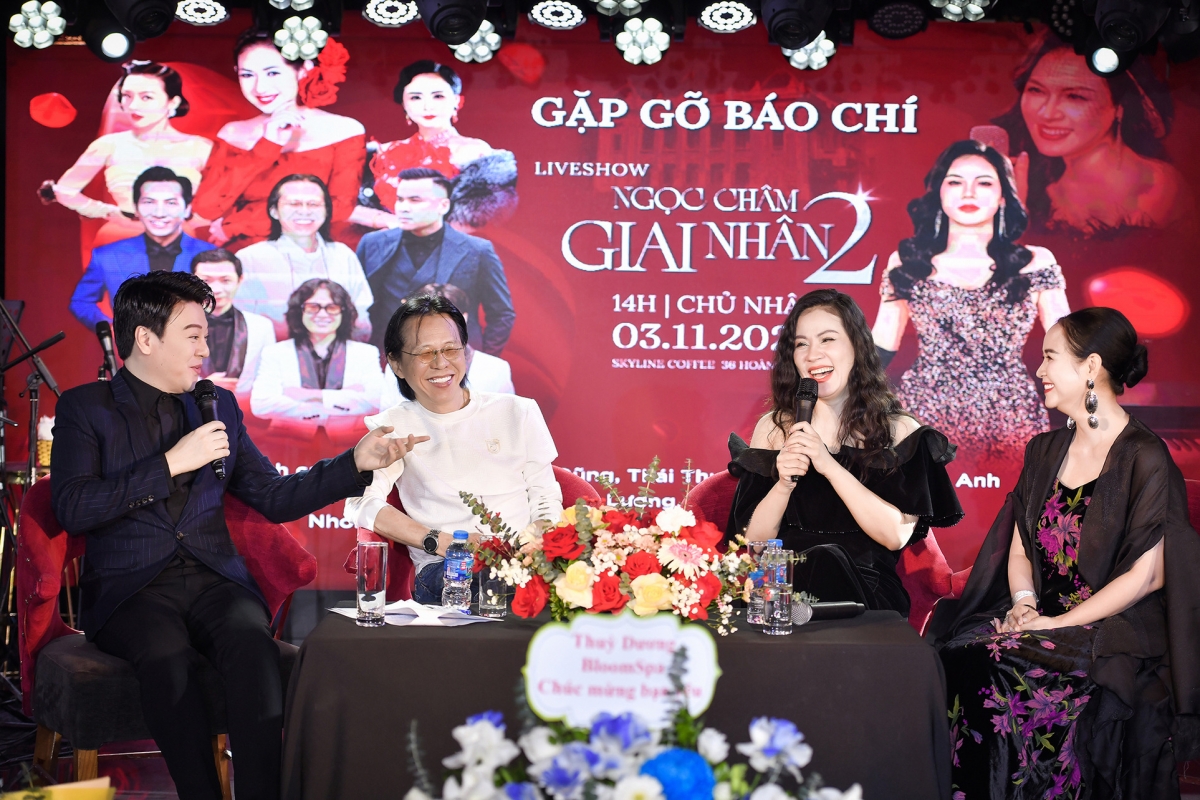 Họp báo Liveshow Giai nhân 2 của ca sĩ Ngọc Châm