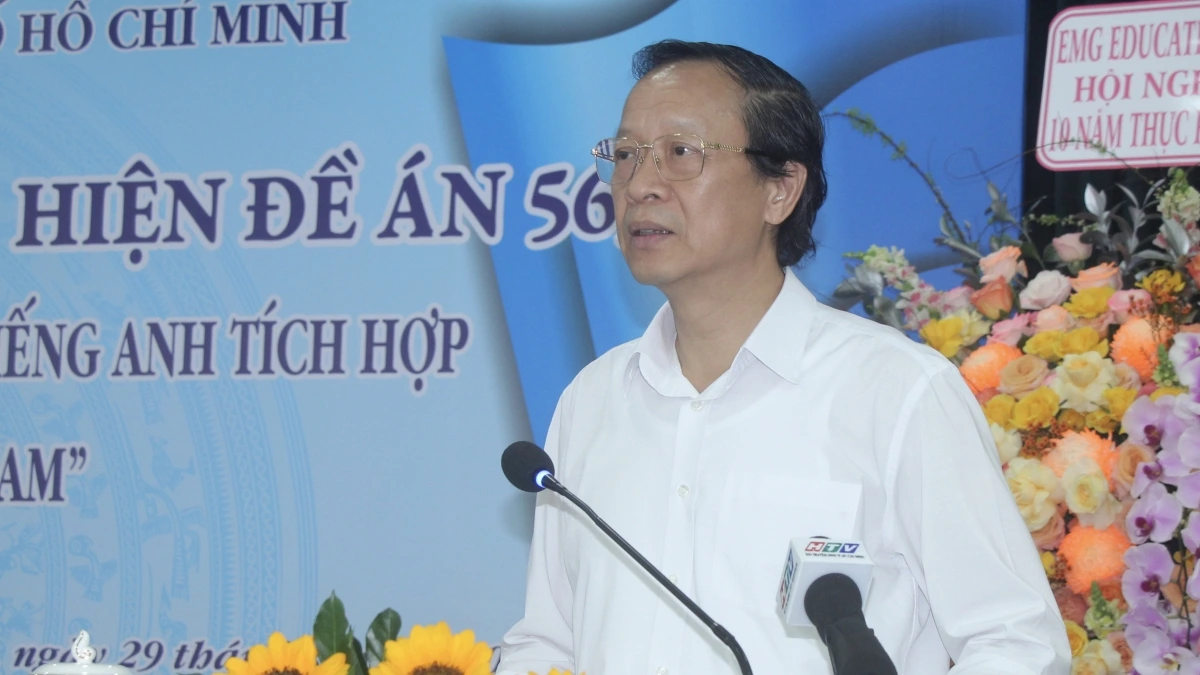 Ông Phạm Ngọc Thưởng, Thứ trưởng Bộ Giáo dục và Đào (ảnh: H.P)