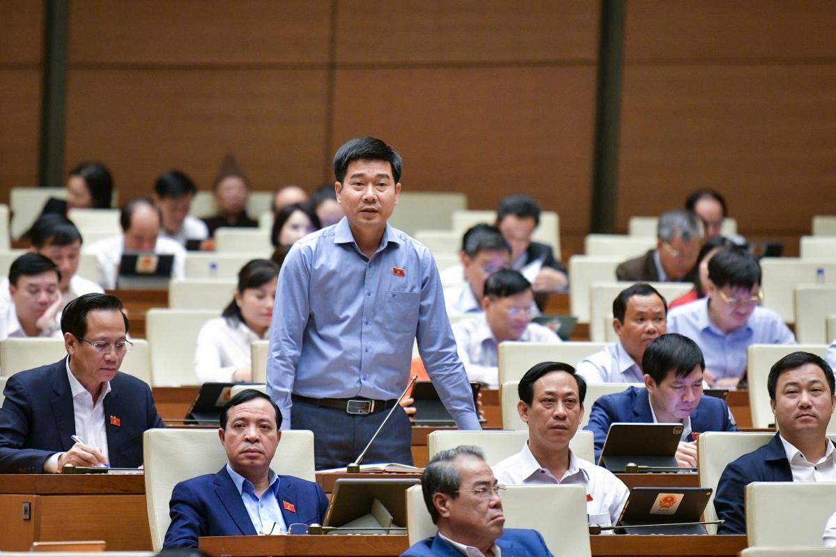Đại biểu Lê Thanh Hoàn (Đoàn ĐBQH tỉnh Thanh Hoá)