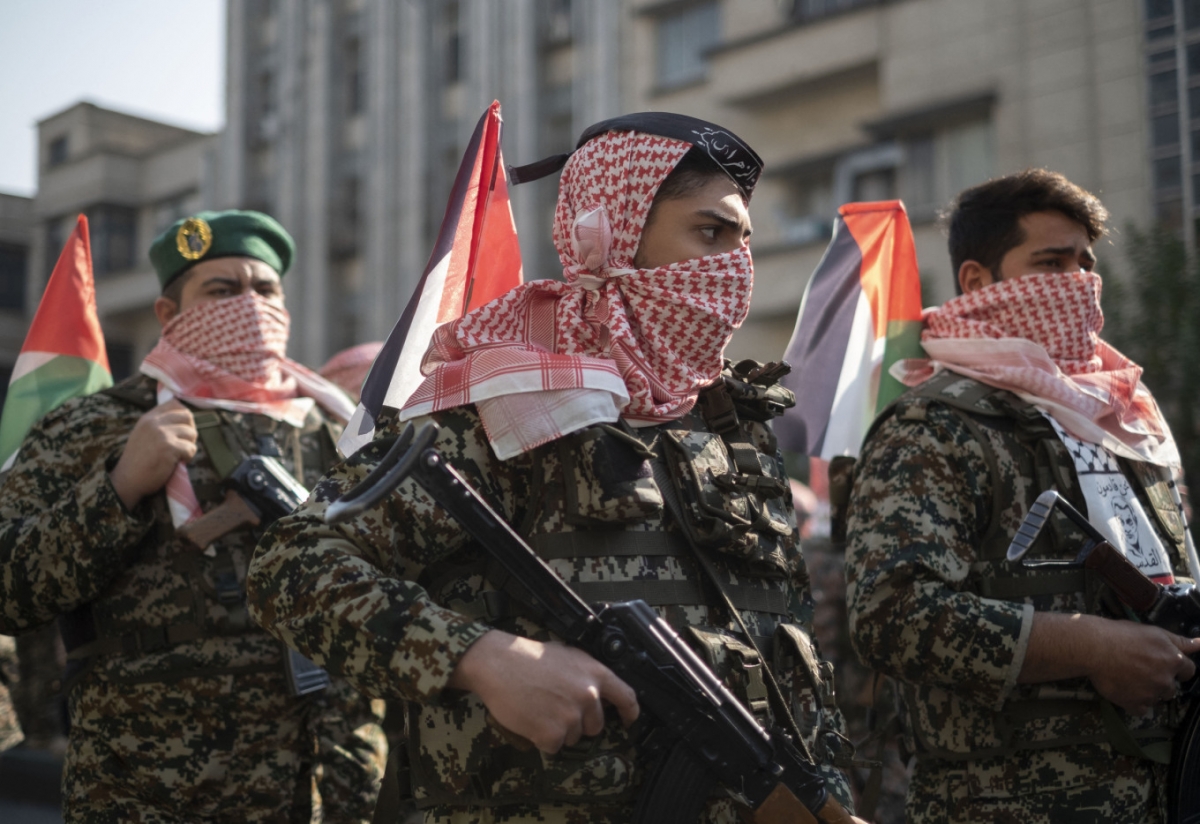 Thành viên Vệ binh Cách mạng Hồi giáo (IRGC) của Iran. Ảnh: AFP