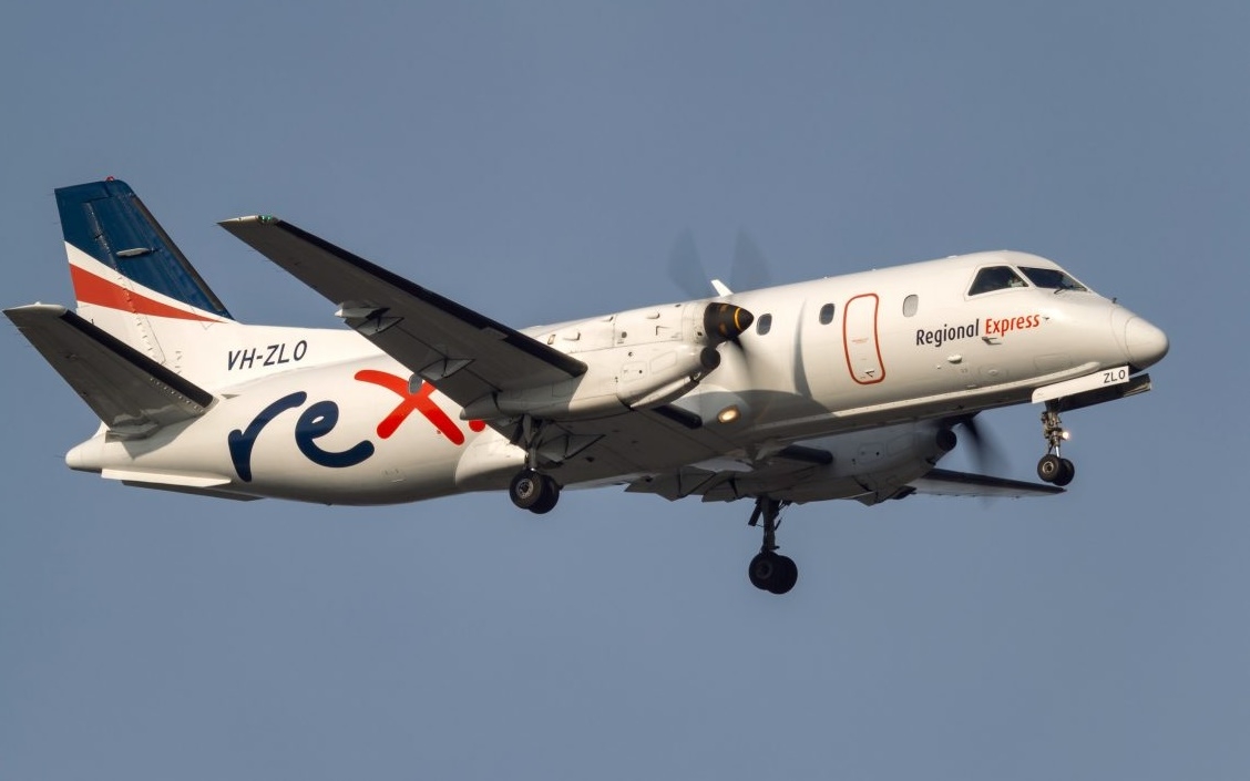 Máy bay hãng Rex Airlines. Ảnh: UNSW.