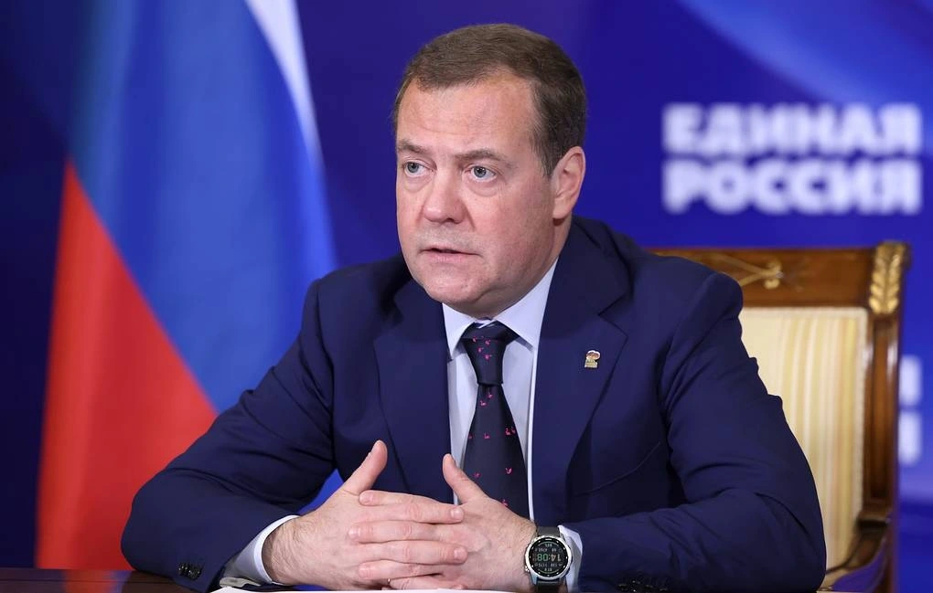 Phó Chủ tịch Hội đồng An ninh Liên bang Nga Dmitry Medvedev. Ảnh: Tass
