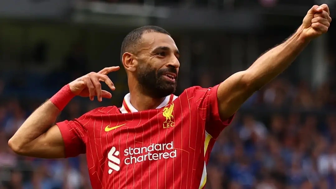 2. Mohamed Salah | Liverpool | 10 bàn thắng.