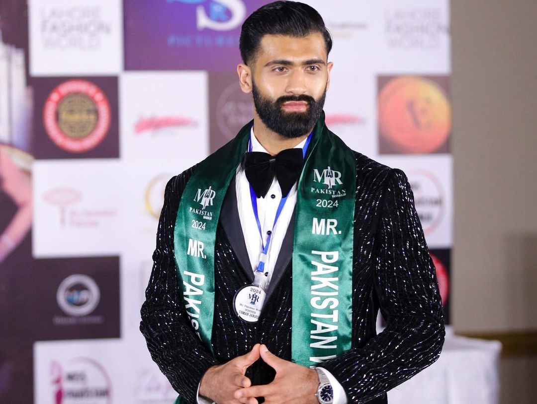 Usman Janjua là người Anh gốc Pakistan (24 tuổi), sinh ra tại Lahore được biết đến với cái tên “Thành phố của những khu vườn”. Anh hiện điều hành một công ty môi giới tài chính bất động sản tại London. Nam vương Thế giới Pakistan 2024 còn là người mẫu, võ sĩ quyền Anh và cầu thủ. Anh chơi bóng đá cho nhiều câu lạc bộ khác nhau từ khi còn nhỏ và năm 15 tuổi đã ký hợp đồng với câu lạc bộ bóng đá Anh West Brom Albion. Khi 18 tuổi, anh bắt đầu tập quyền Anh.