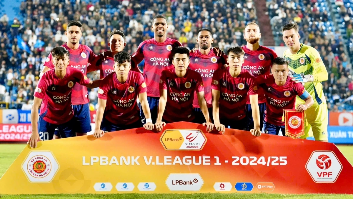 CAHN không có được lực lượng mạnh nhất ở vòng 7 V-League 2024/2025.