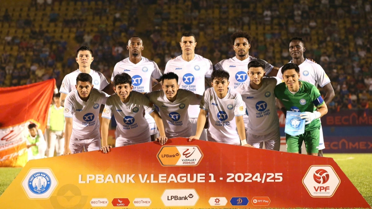 Nghỉ V-League, CLB Nam Định vẫn còn 2 trận đấu tại AFC Champions League 2 (Ảnh: Đức Minh)