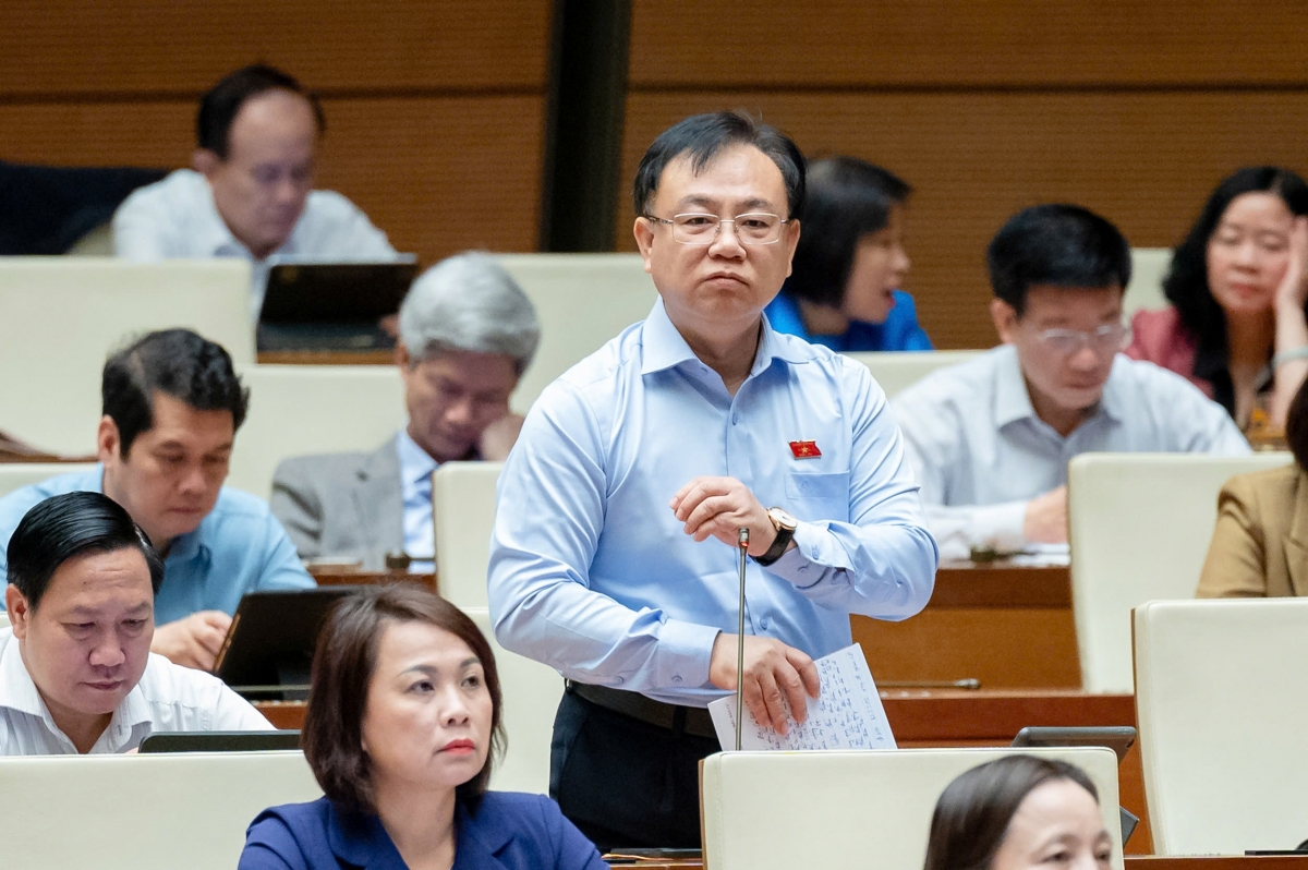 Đại biểu Nguyễn Công Long (Đoàn ĐBQH tỉnh Đồng Nai), Ủy viên Thường trực Ủy ban Tư pháp của Quốc hội