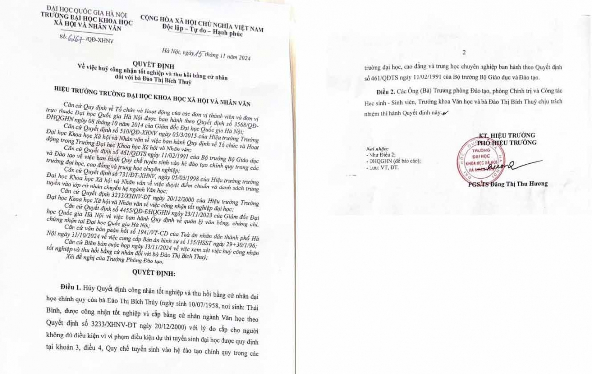 Thông tin được Ban Giám hiệu Trường Đại học Kinh Bắc cung cấp