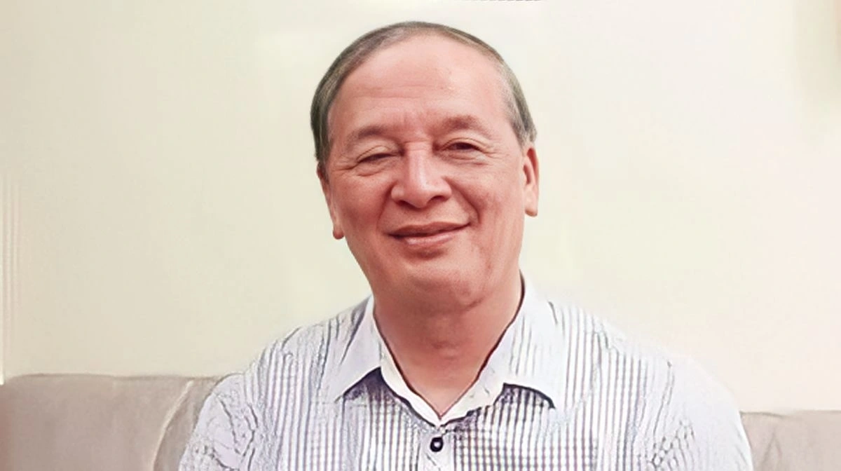 Ông Vũ Vinh Phú - nguyên Phó giám đốc Sở Thương mại, nguyên Chủ tịch Hội Siêu thị Hà Nội