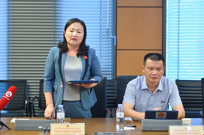 Phó Chủ nhiệm Ủy ban Tài chính - Ngân sách Phạm Thúy Chinh (Ảnh: Quốc hội)