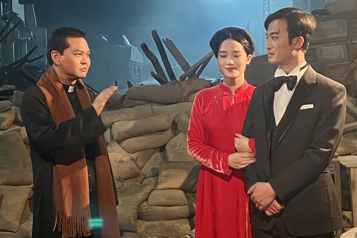 Cảnh trong phim "Đào, phở và piano"