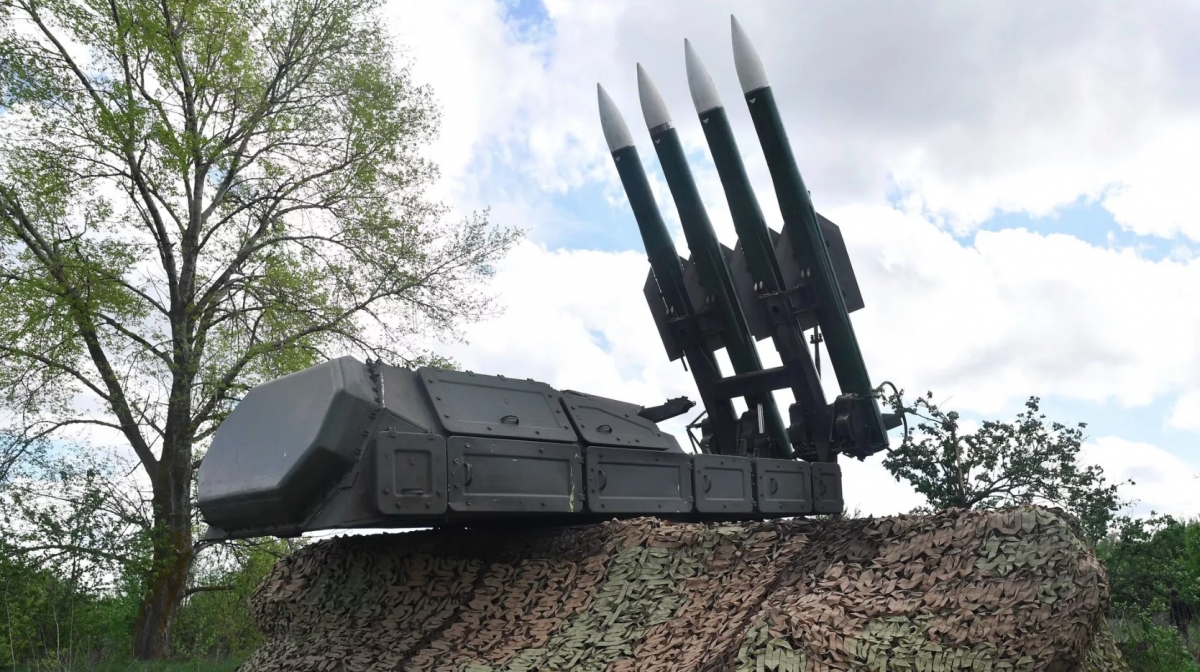 Hệ thống phòng không Buk-M3 của Nga hoạt động trong chiến dịch quân sự ở Ukraine. Ảnh: Sputnik
