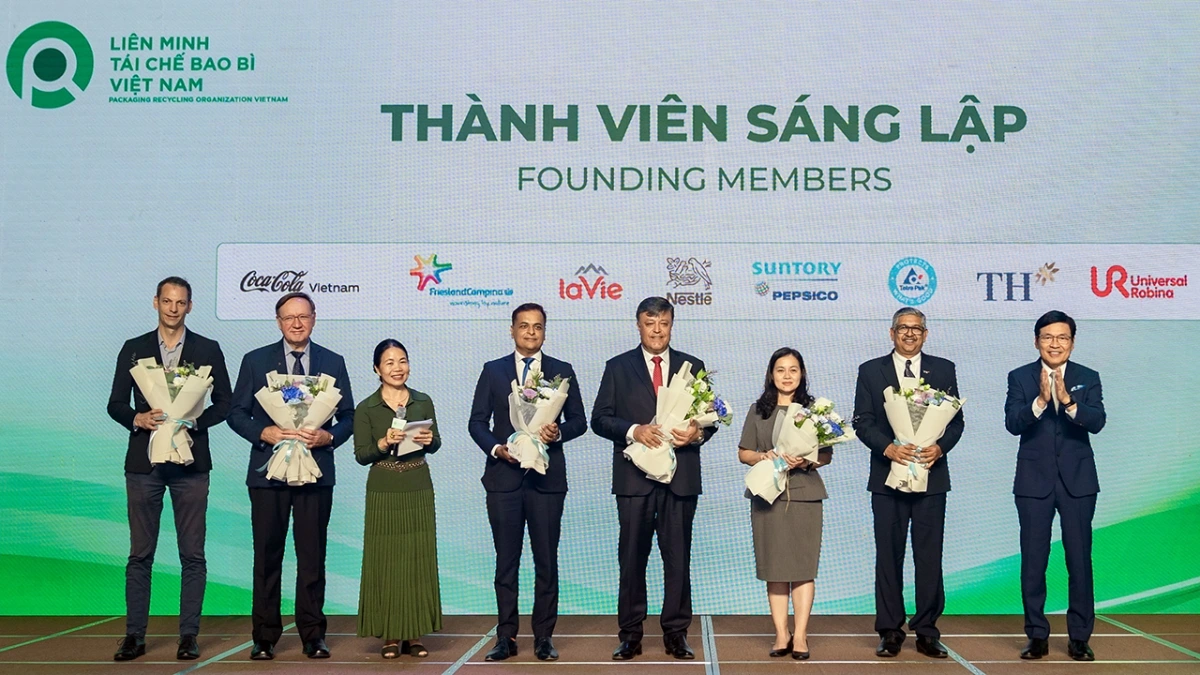 FrieslandCampina Việt Nam tự hào là 1 trong 9 thành viên sáng lập Liên minh tái chế bao bì Việt Nam