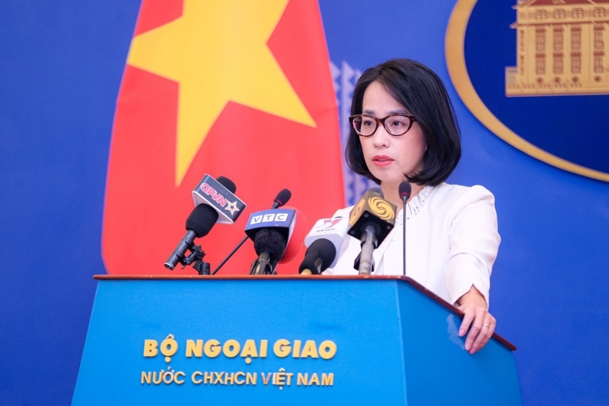 Người phát ngôn Bộ Ngoại giao Việt Nam Phạm Thu Hằng