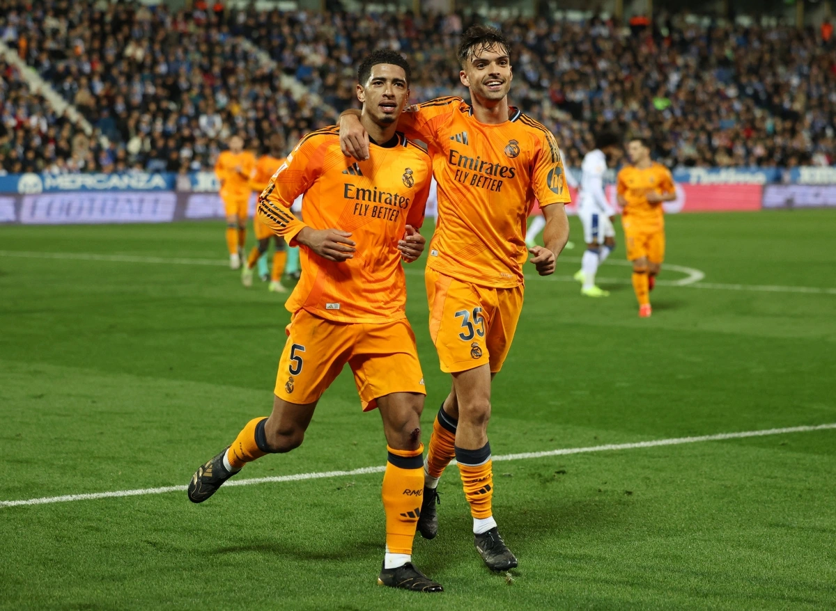 Real thắng dễ Leganes. (Ảnh: Reuters). 