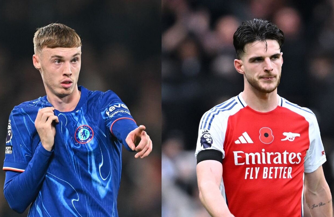Khả năng ra sân của Cole Palmer và Declan Rice còn bỏ ngỏ.